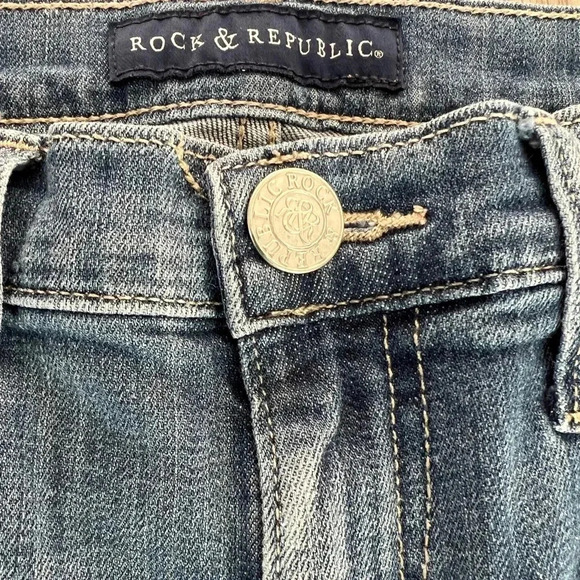 Rock & Republic Kendall Bootcut Jeans Women's Size 8 - Picture 3 of 7